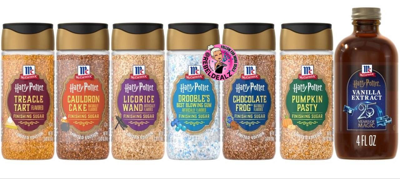 McCormick Harry Potter Finishing Sugar and Vanilla Extract