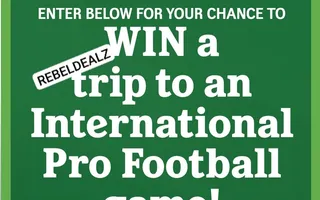 Heineken Sweepstakes: Win a Trip to an International Pro Football Game