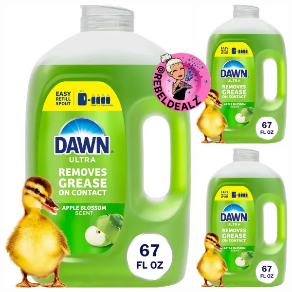 Dawn Ultra 67oz Dish Soap Refill 3-Pack as Low as $20.xx