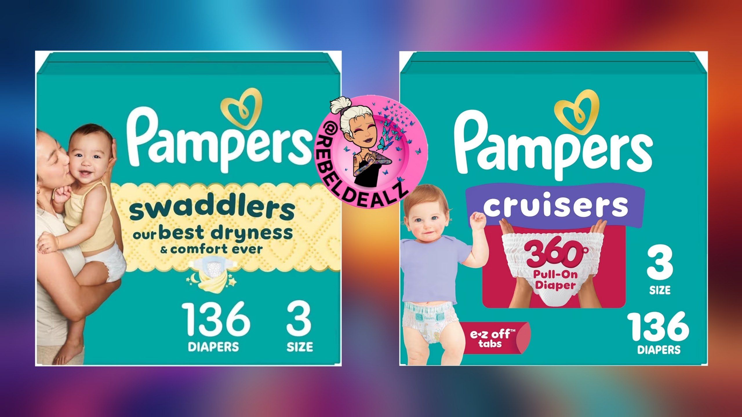Pampers Diapers Deals - Save on Swaddlers and Cruisers