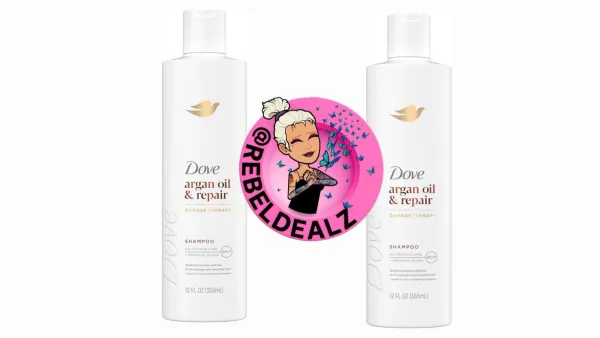 Dove Argan Oil & Repair Shampoo 2-Pack as Low as $5.xx