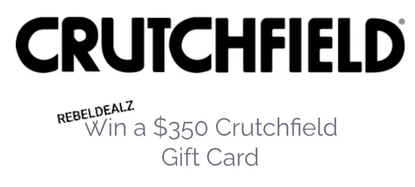 Win a $350 Crutchfield Gift Card