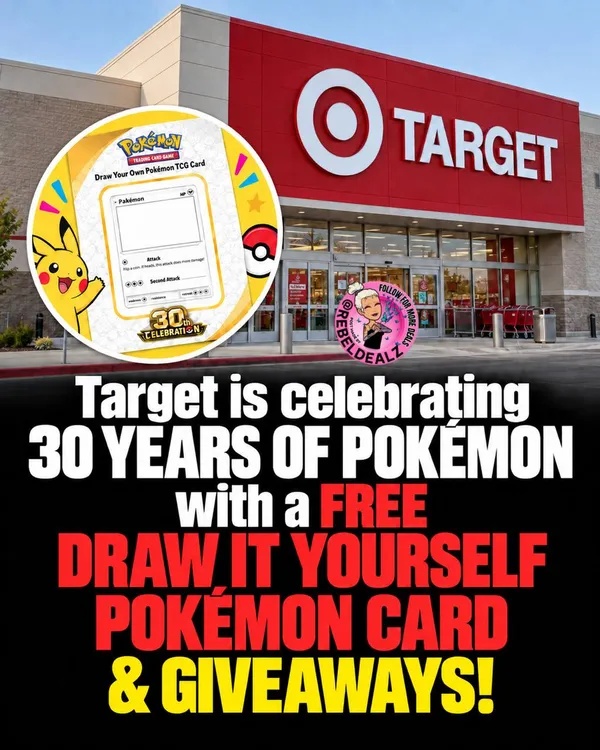 Celebrate 30 Years of Pokémon at Target