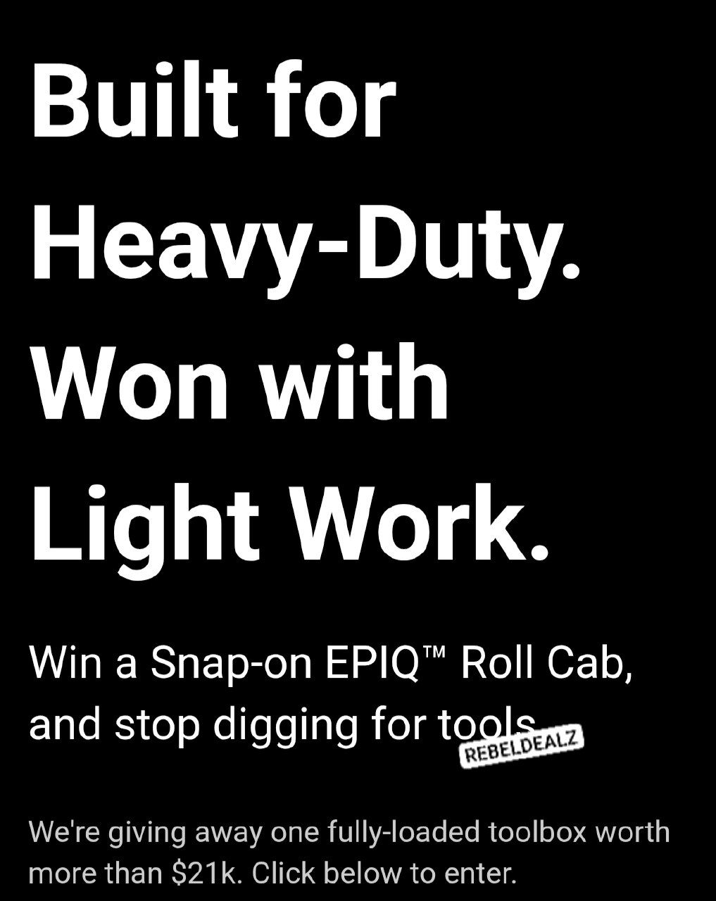 Diesel Laptops Toolbox Sweepstakes