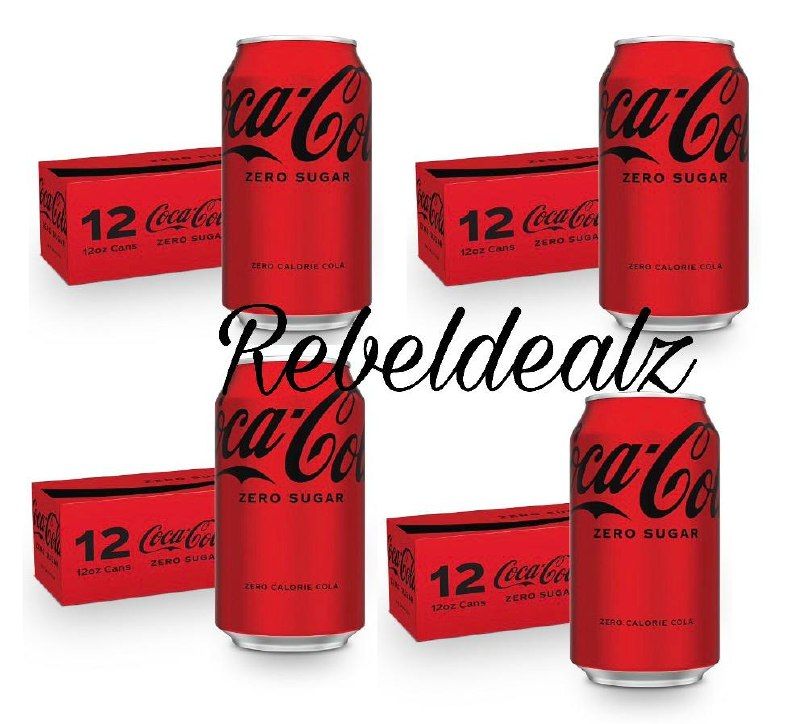 Coca-Cola Zero Sugar 12-Packs: 4 for Around $17 with Subscribe & Save