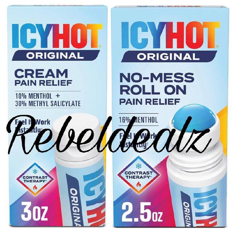 Icy Hot Deals - Pain Relief Products on Sale