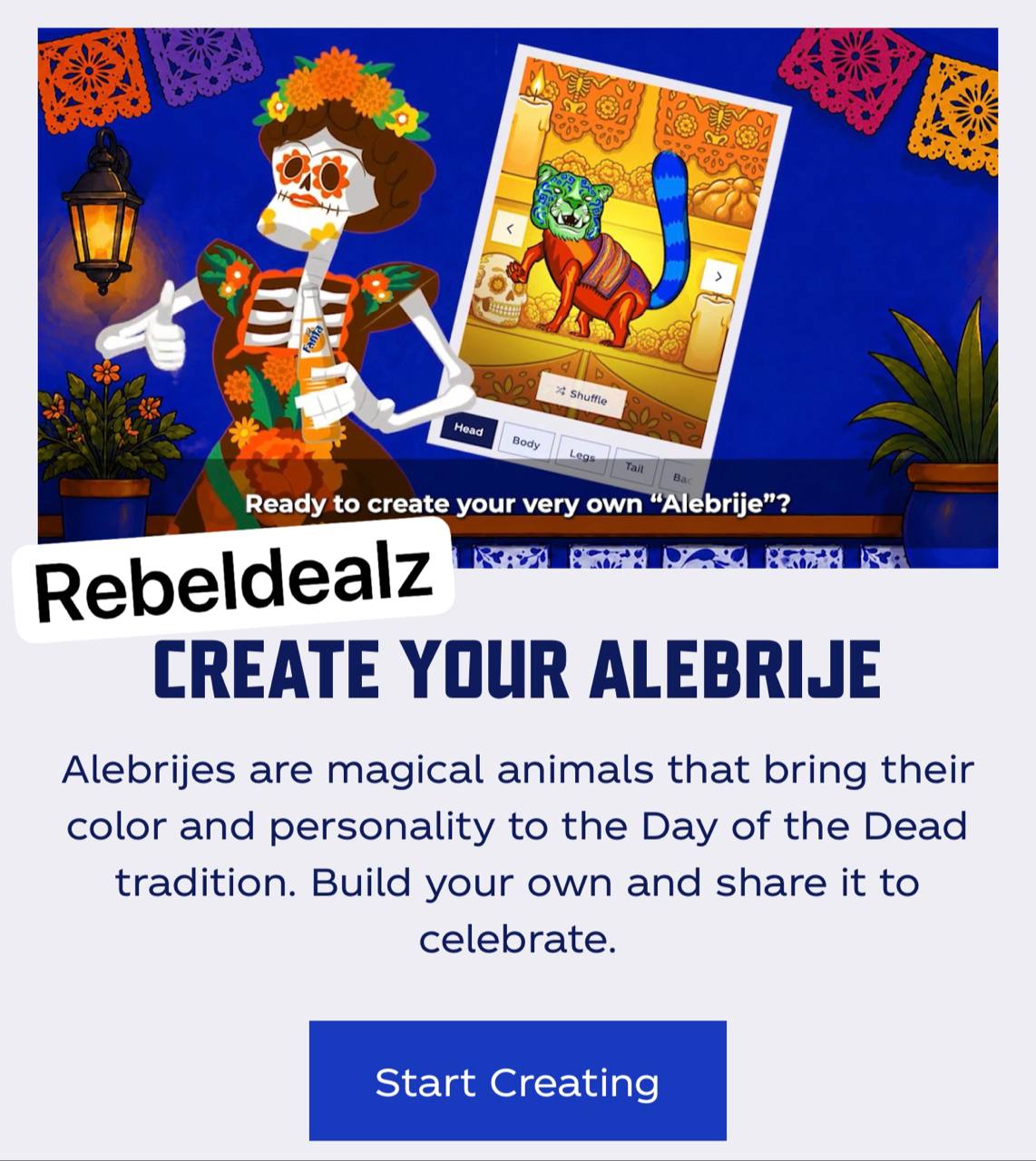 Fanta Create Your Alebrije Sweepstakes: 100 Altar Prize Kits