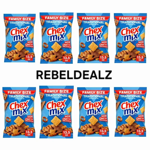 Chex Mix Traditional Original Recipe Snack Mix on Sale