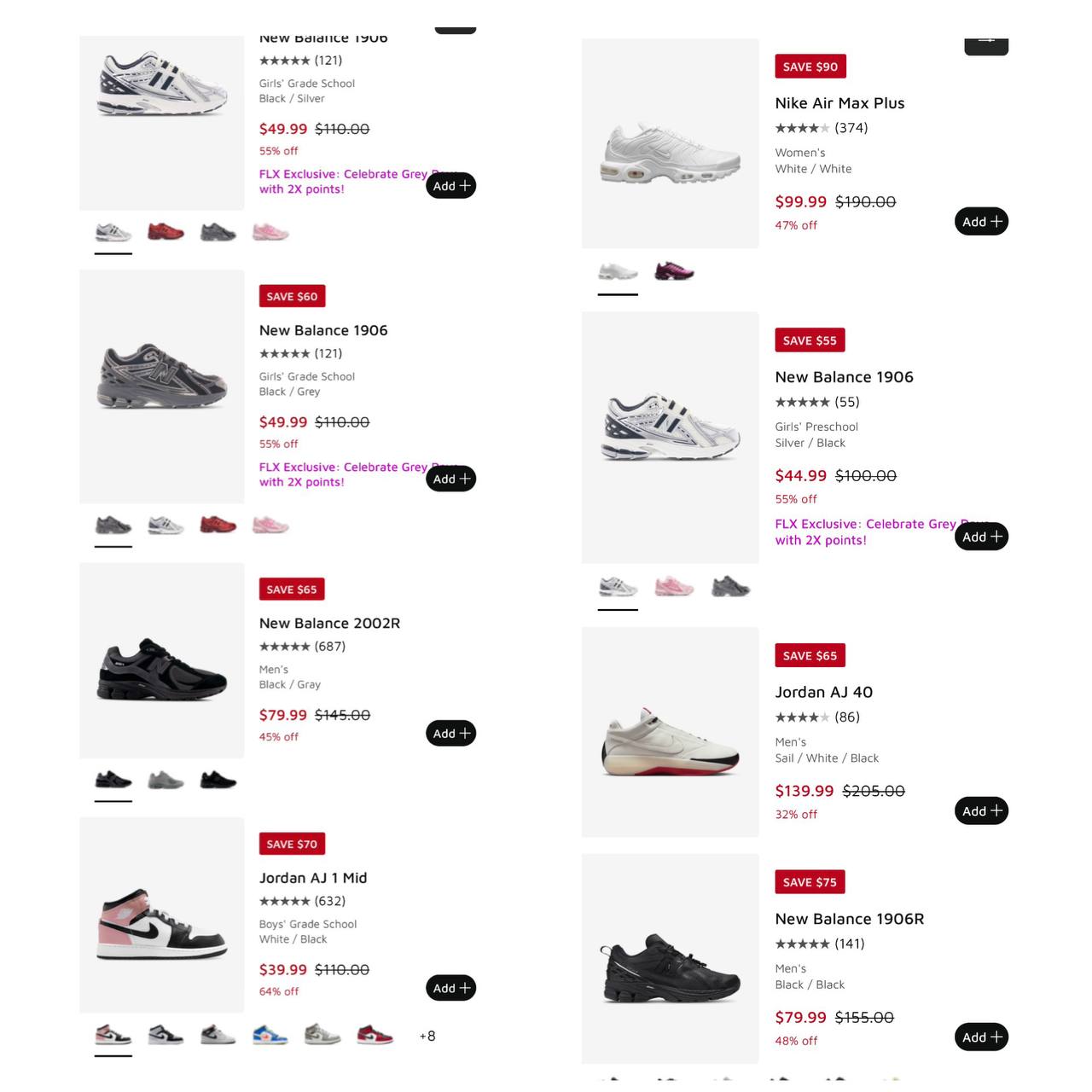 Huge Foot Locker Sale: Up to 70% Off