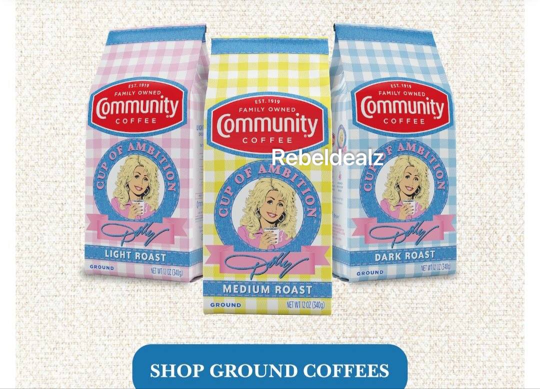 Community Coffee Dolly's Cup of Ambition Ground Coffee $10.xx