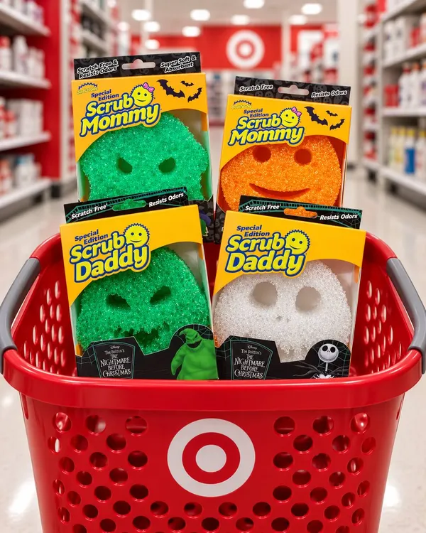 Halloween Scrub Daddy and Scrub Mommy Buy One Get One 20% Off at Target