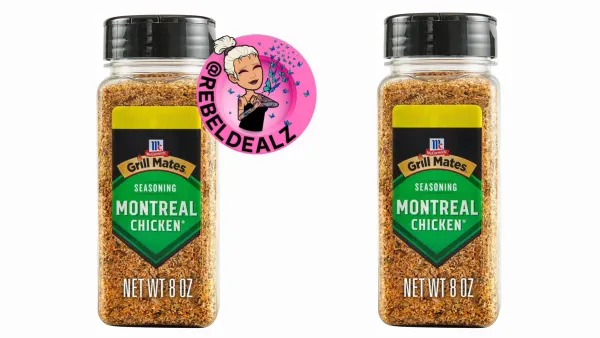 McCormick Grill Mates Montreal Chicken Seasoning 2-Pack as Low as $8.xx