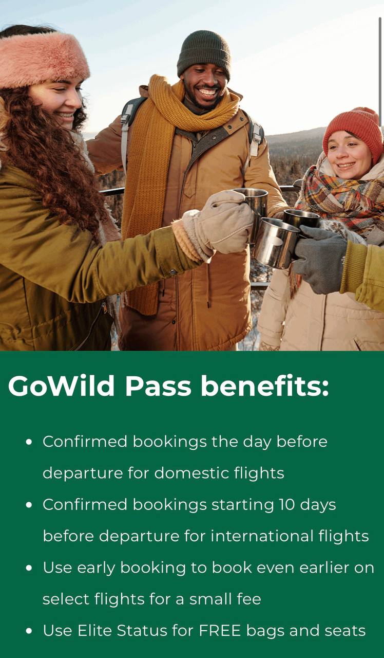 Frontier GoWild Fall & Winter Pass - Unlimited Flights Through February 2027