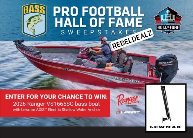 Bassmaster x Pro Football Hall of Fame Sweepstakes