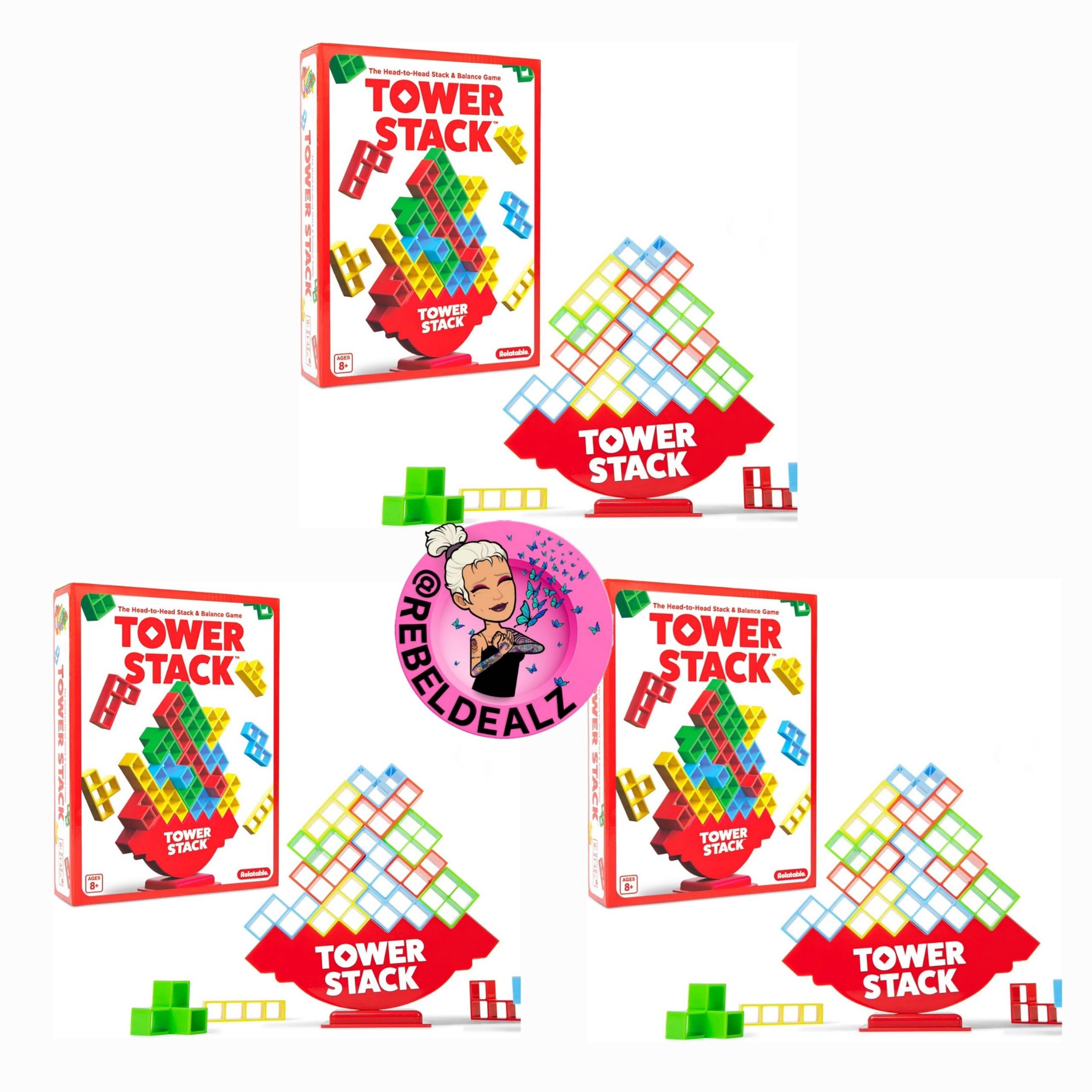 What Do You Meme? Tower Stack Game 3-Pack, Around $22 on Amazon