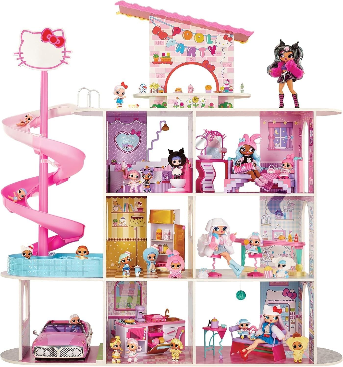 LOL Surprise Loves Hello Kitty and Friends House on Amazon