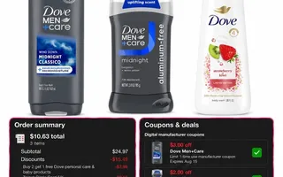 Get 3 Dove Personal Care Products for Around $9 at Target