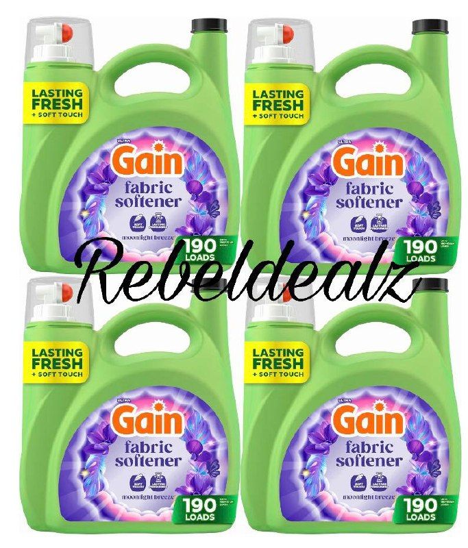 Gain Fabric Softener 140 oz Down to $27.xx at Amazon