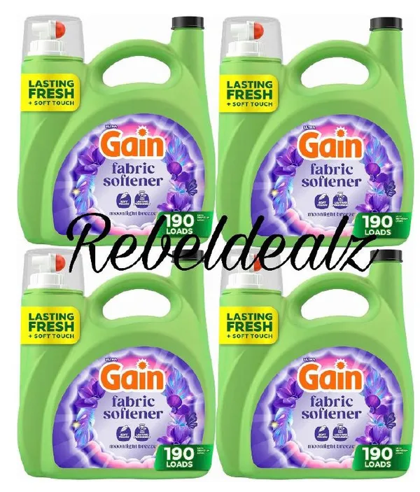 Gain Fabric Softener 140 oz Down to $27.xx at Amazon