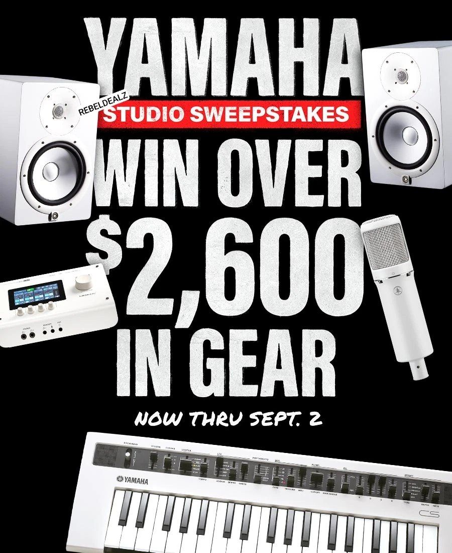 Yamaha Recording Sweepstakes at Guitar Center