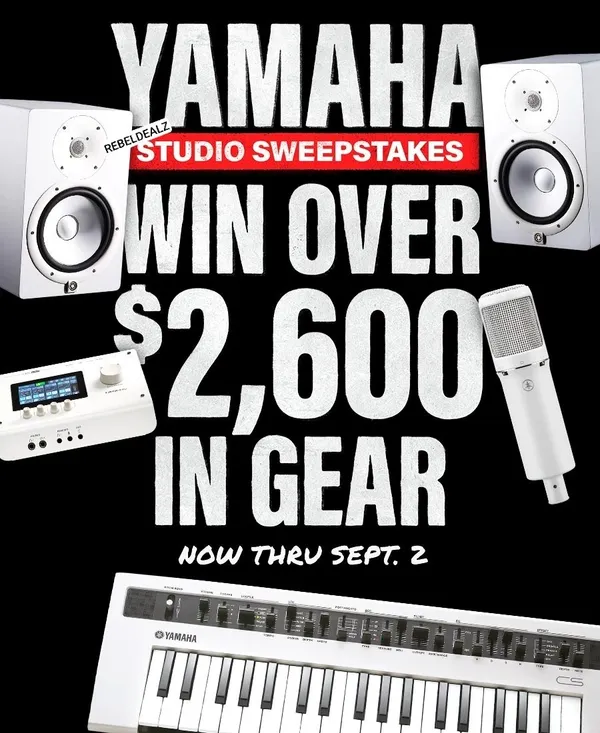 Yamaha Recording Sweepstakes at Guitar Center