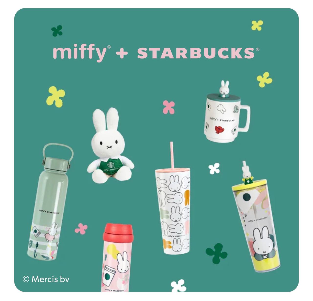 MIFFY x STARBUCKS UPDATE! - Exclusive Collection Online Now!