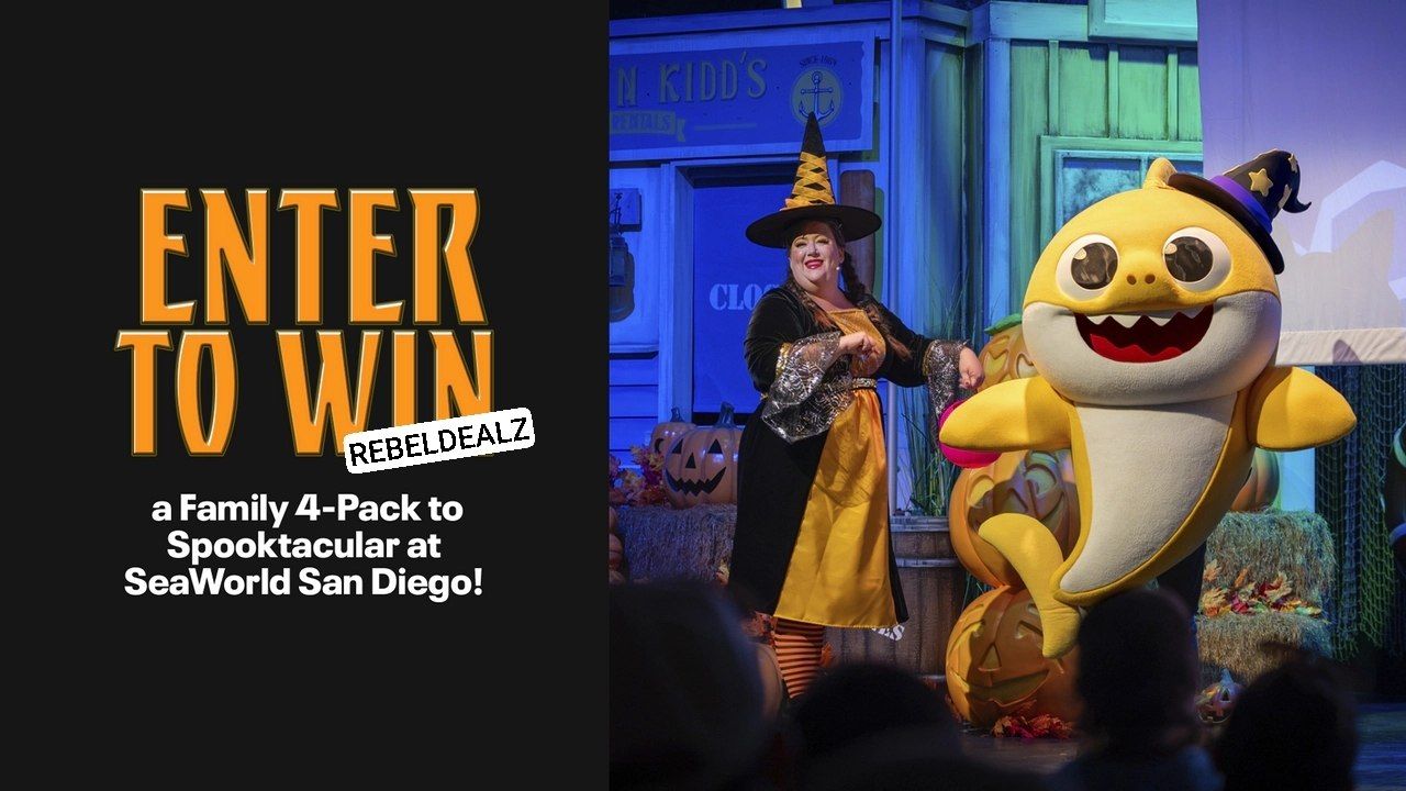 Win a 4-Pack of Tickets to SeaWorld San Diego's Spooktacular