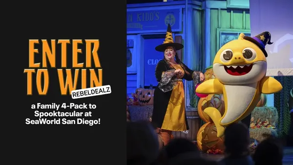 Win a 4-Pack of Tickets to SeaWorld San Diego's Spooktacular