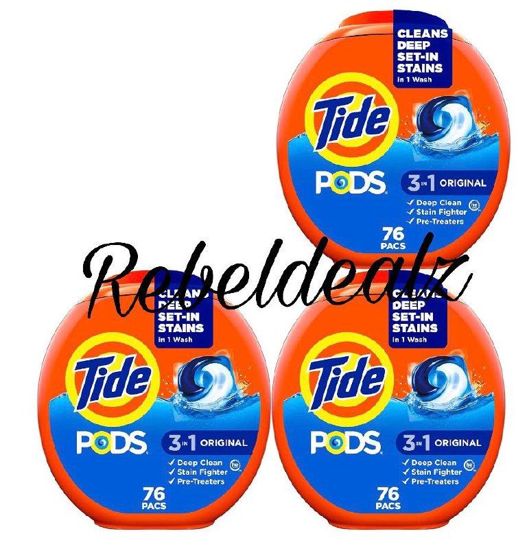 Tide PODS Laundry Detergent Pacs Sale - As Low as $36.xx!
