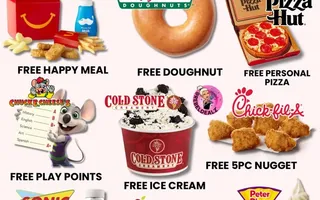 Good Grades = FREE Treats at Popular Restaurants