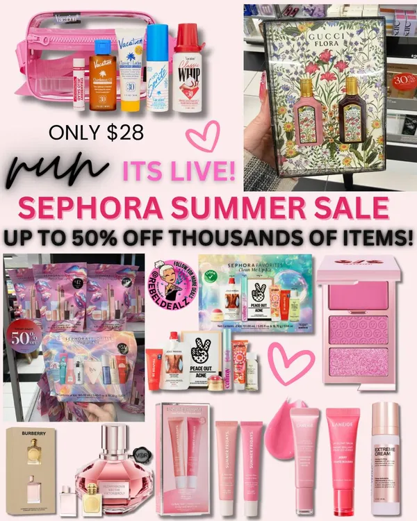Sephora Summer Sale: Up to 50% Off Thousands of Items