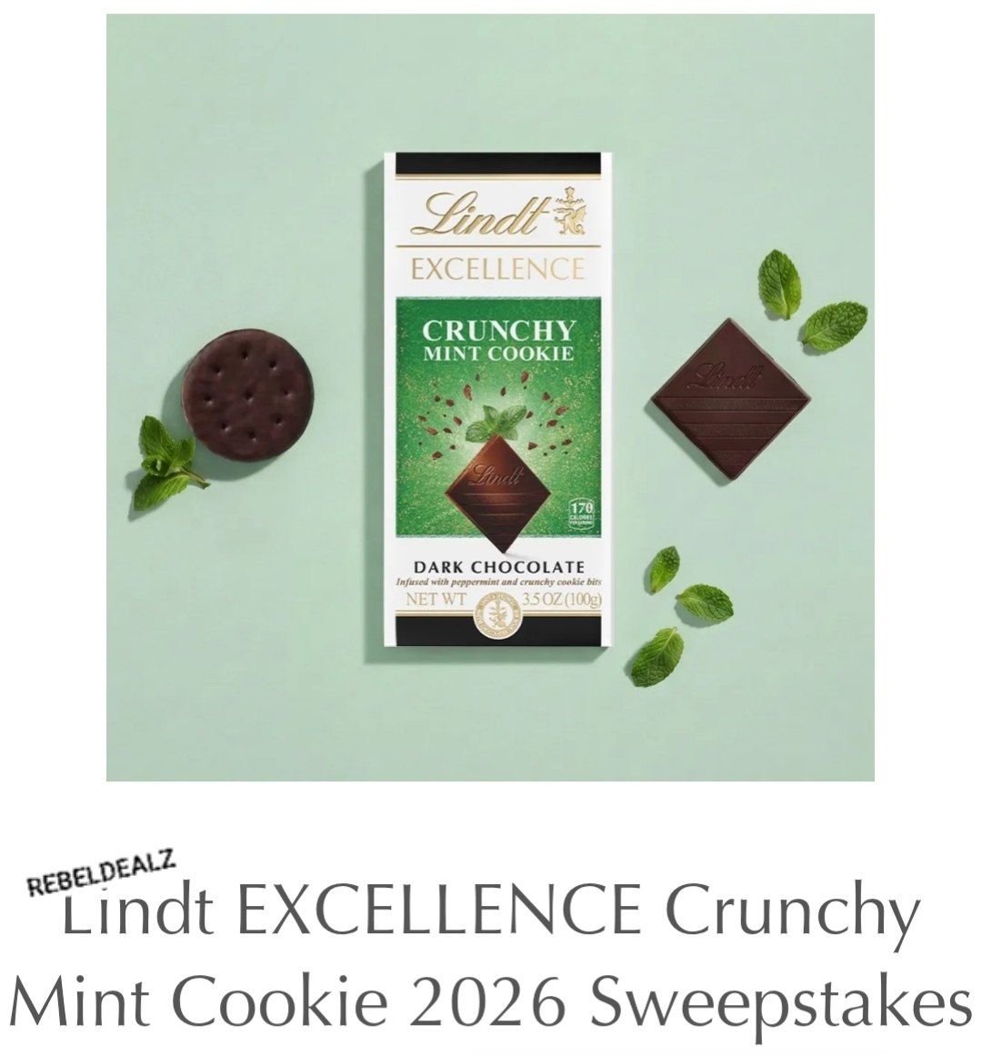 Lindt 'Crunchy Mint Cookie' Sweepstakes - Win a Delicious Treat!