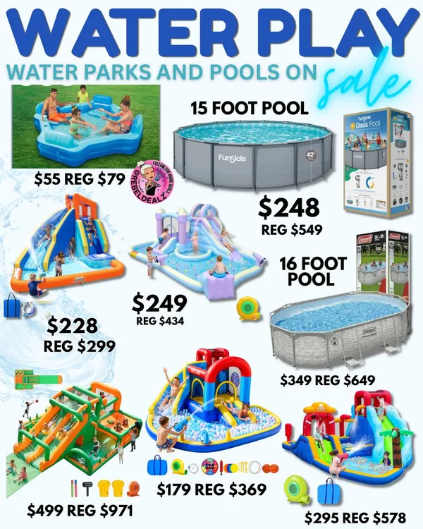Summer Water Play Deals at Walmart