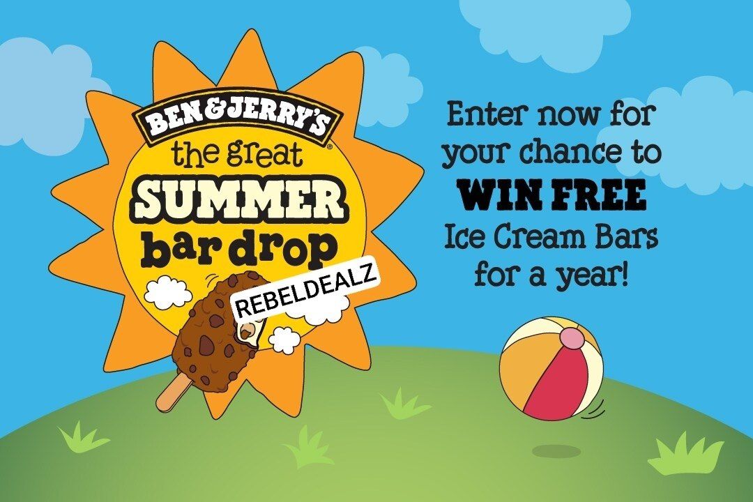 Ben & Jerry's The Golden Stick-et Sweepstakes: Win Ice Cream Bars