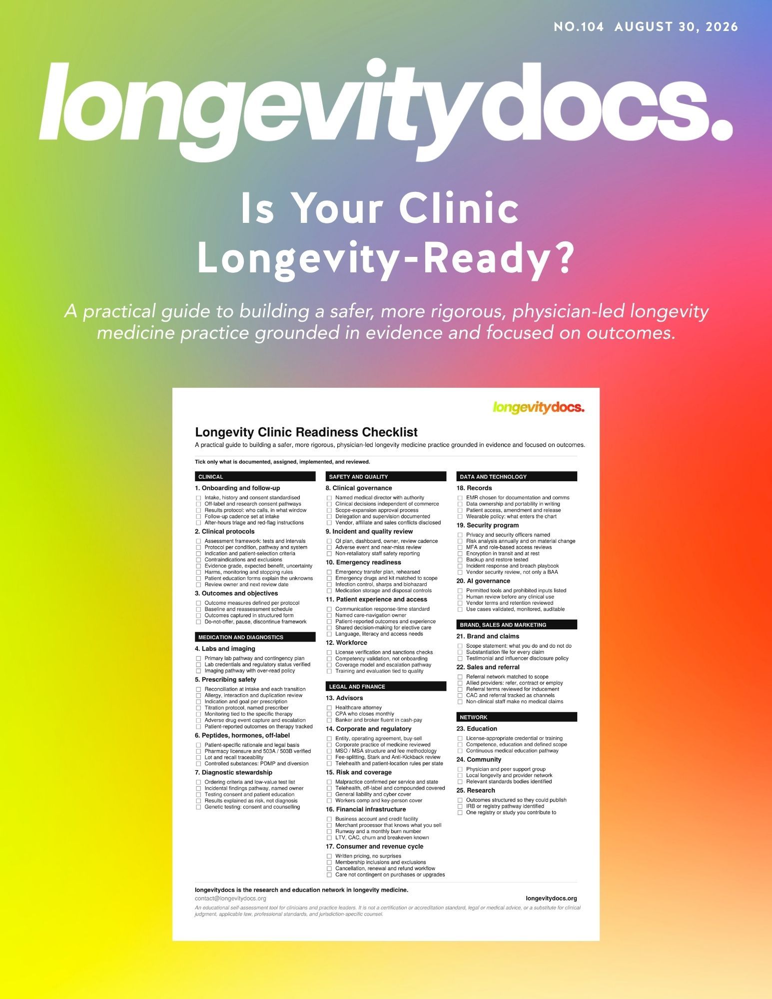 Is Your Clinic Longevity-Ready?