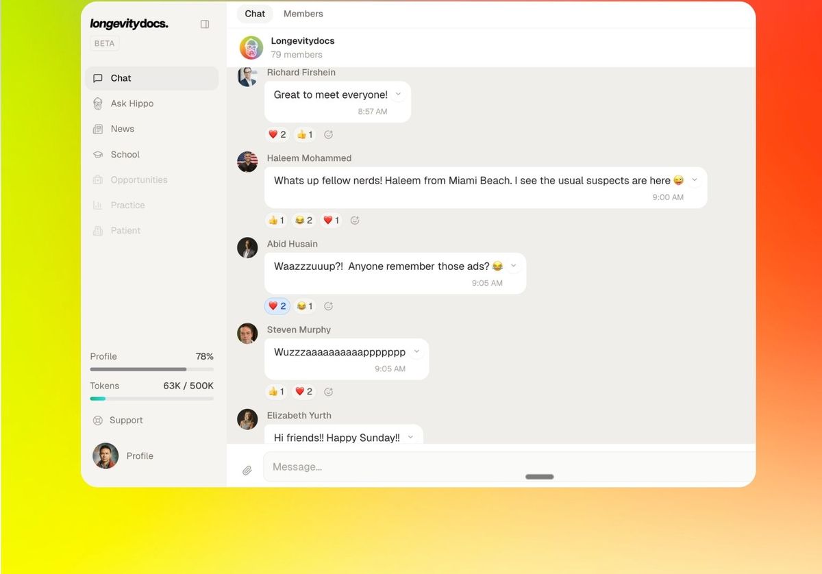 Launching longevitydocs 2.0