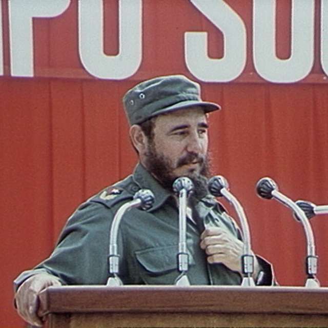 Central and South America / Mittel- und Südamerika - Bienvenidos, Companeros! Willkommen, Genossen! (DEFA02382), Fidel Castro Central and South America / Mittel- und Südamerika - Bienvenidos, Companeros! Willkommen, Genossen! (DEFA02382), Fidel Castro