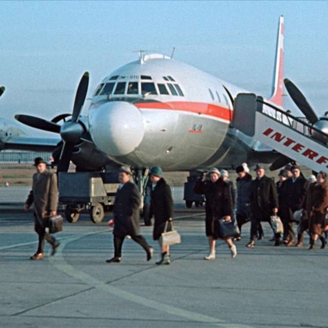 Lightbox Lufthansa - Interflug. Clip-ID: DEFA08629 Lightbox Lufthansa - Interflug. Clip-ID: DEFA08629