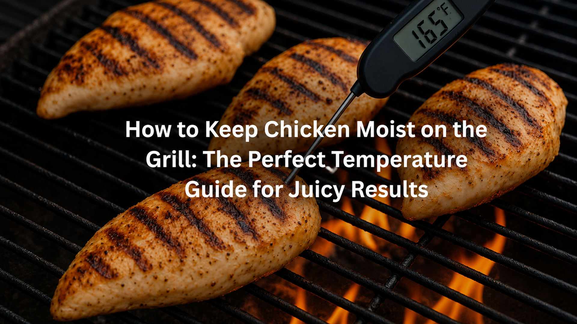How to Keep Chicken Moist on the Grill - Temp Guide & Tips
