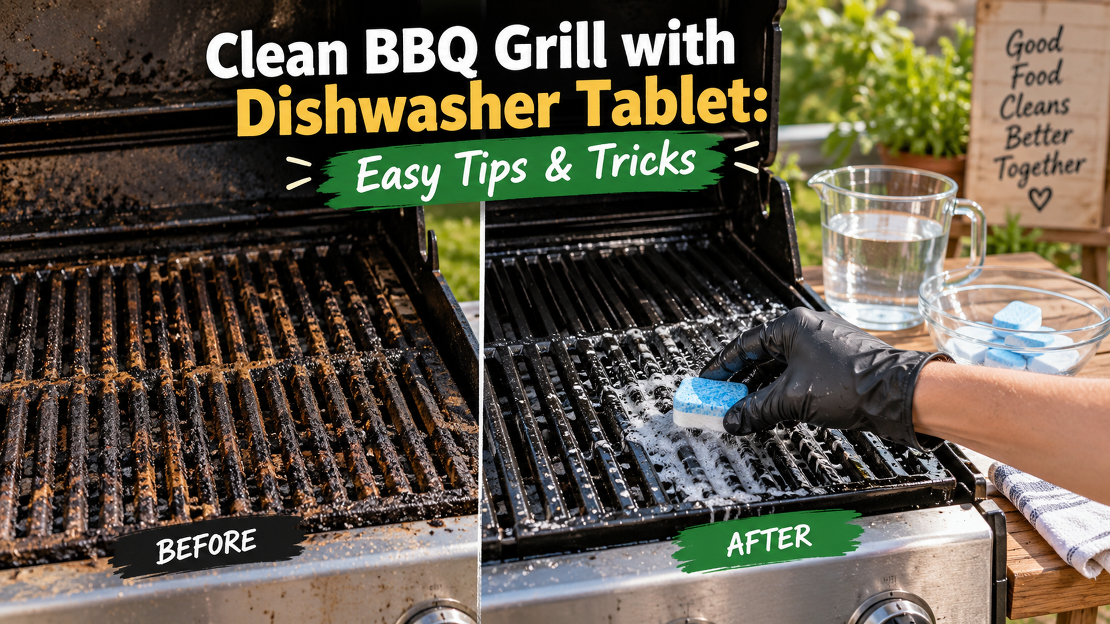 Clean BBQ Grill with Dishwasher Tablet: Easy Tips & Tricks