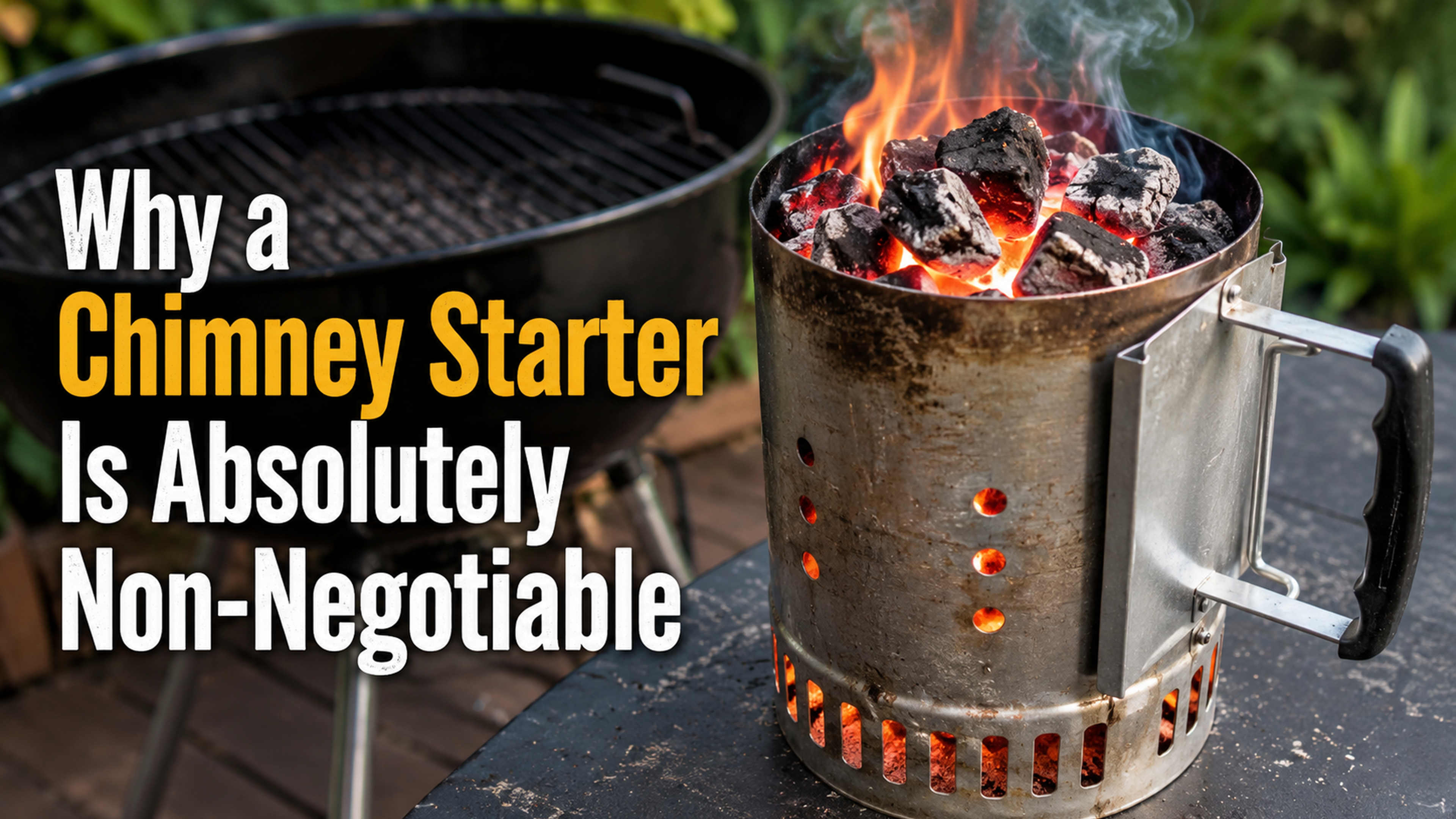Why a Chimney Starter Is Absolutely Non-Negotiable