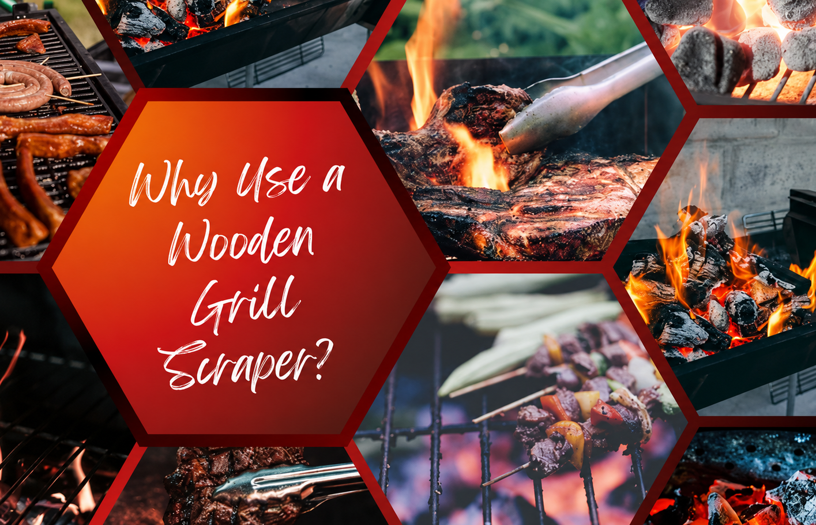 Why Use a Wooden Grill Scraper? Well..