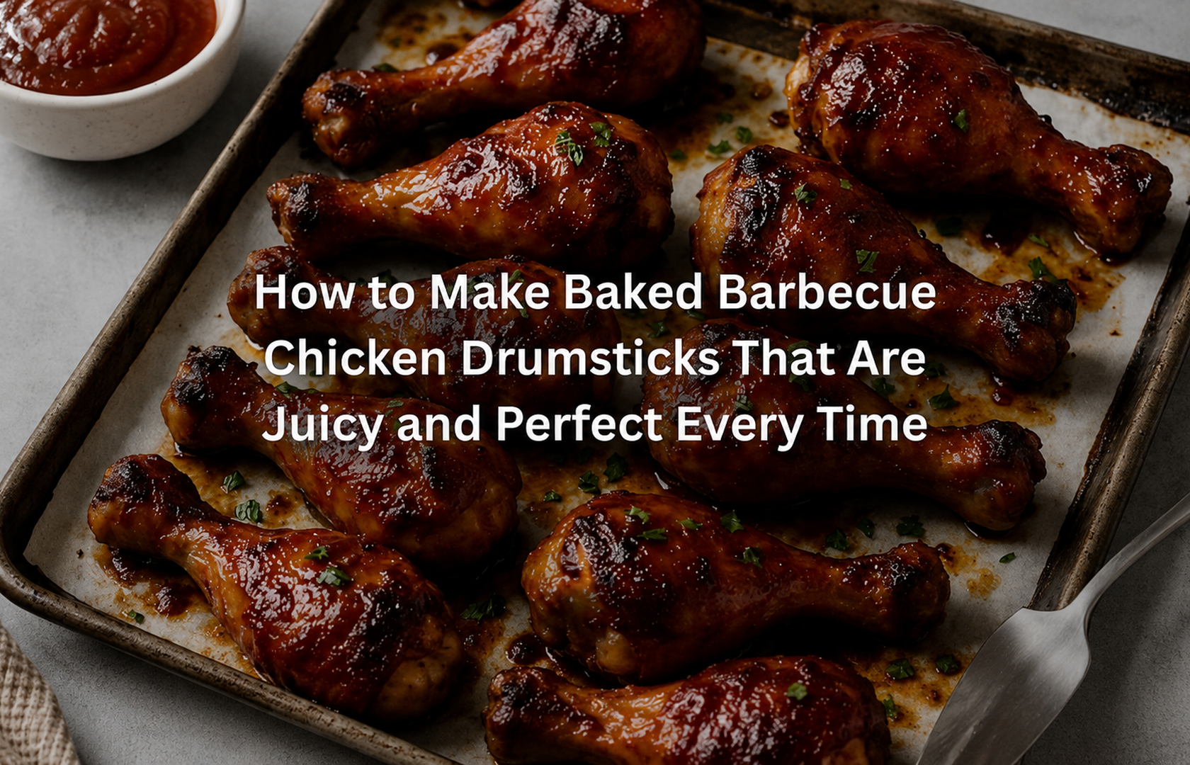 How To Make Baked Barbecue Chicken Drumsticks That Stay Juicy