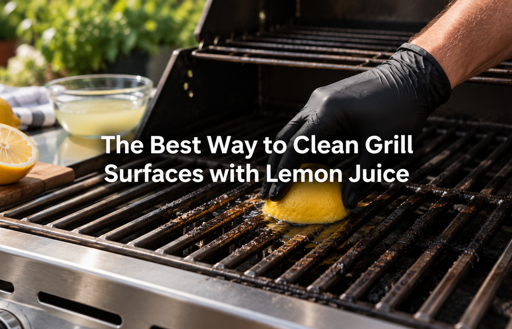 The Best Way to Clean Grill Surfaces with Lemon Juice