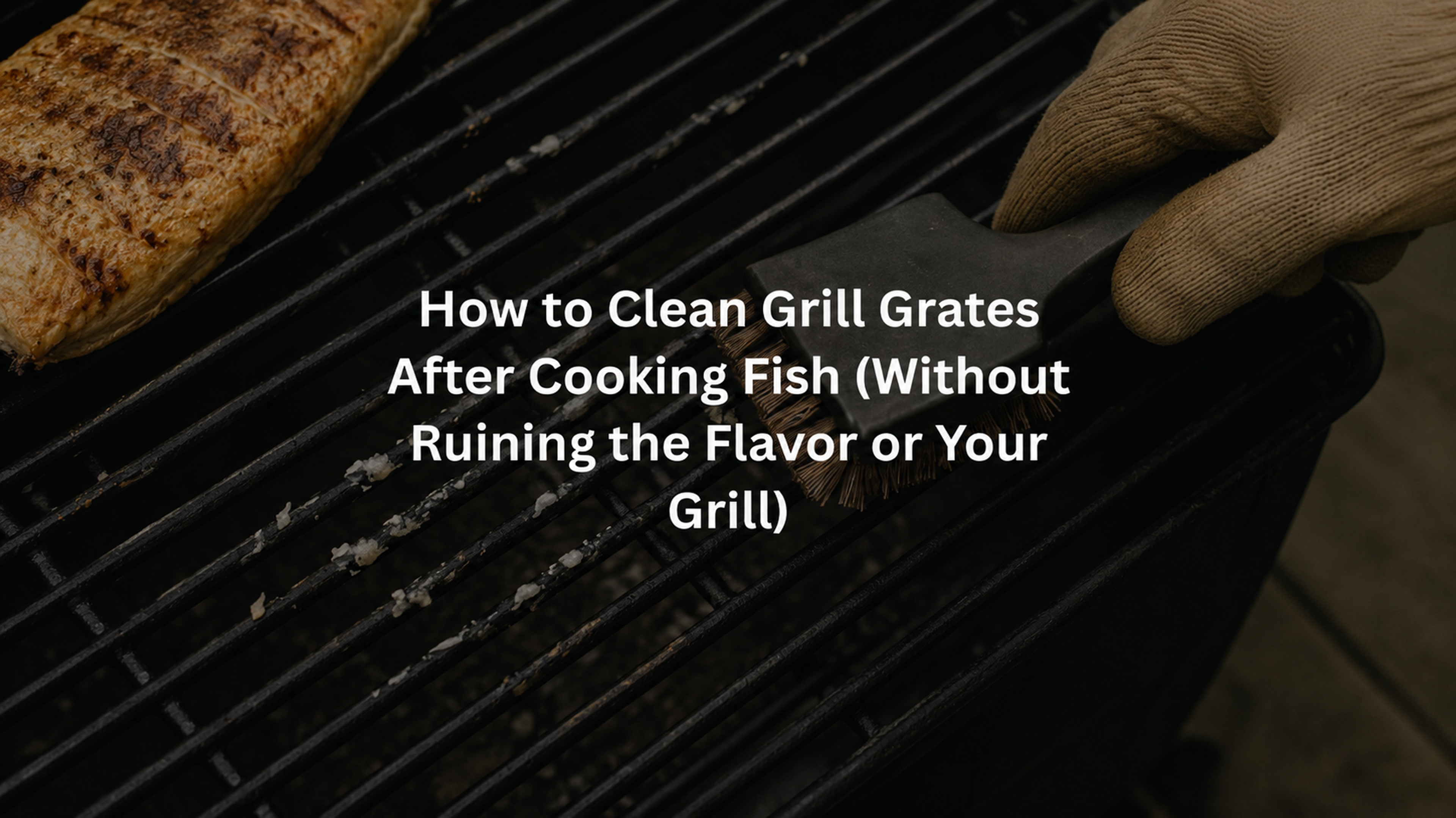 How to Clean Grill Grates After Cooking Fish | Quick & Safe Guide