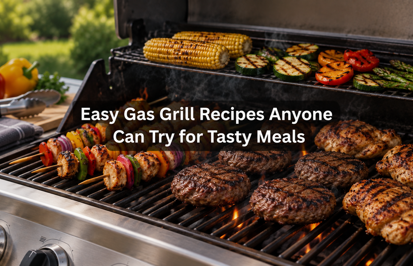 Easy Gas Grill Recipes Anyone Can Try for Tasty Meals