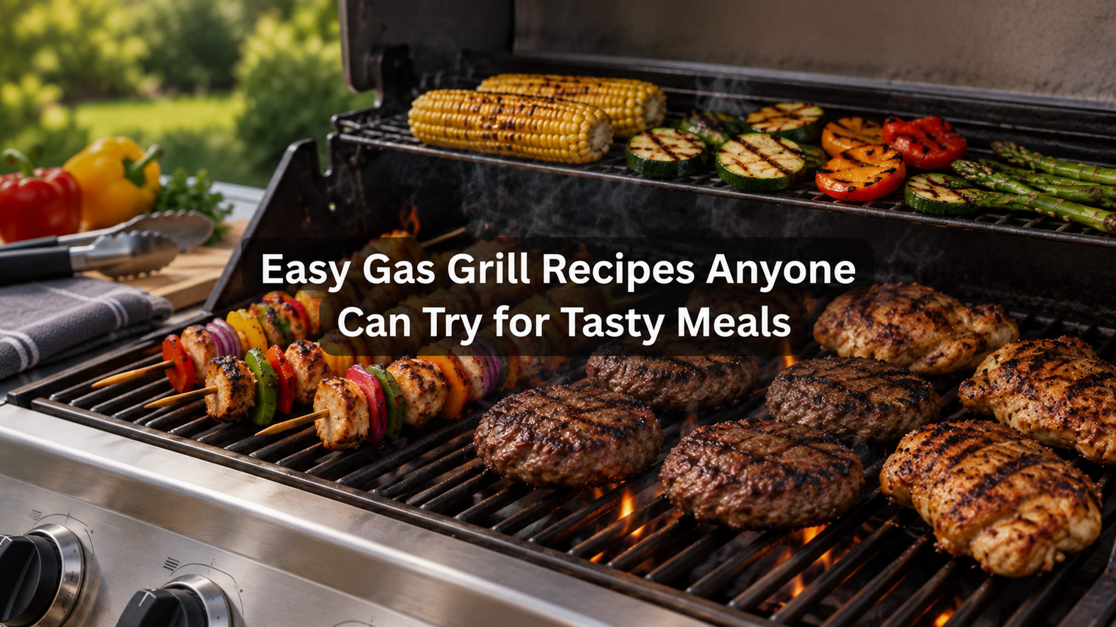 Easy Gas Grill Recipes Anyone Can Try for Tasty Meals