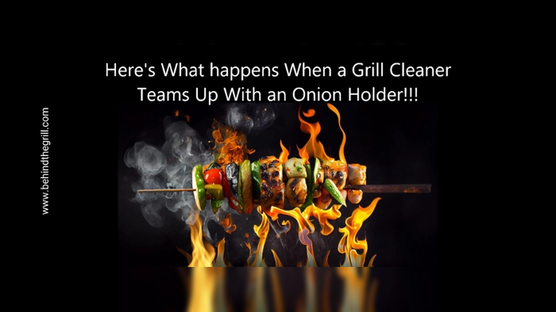 Grill Cleaner Onion Holder: Winter Grilling's Dynamic Duo!