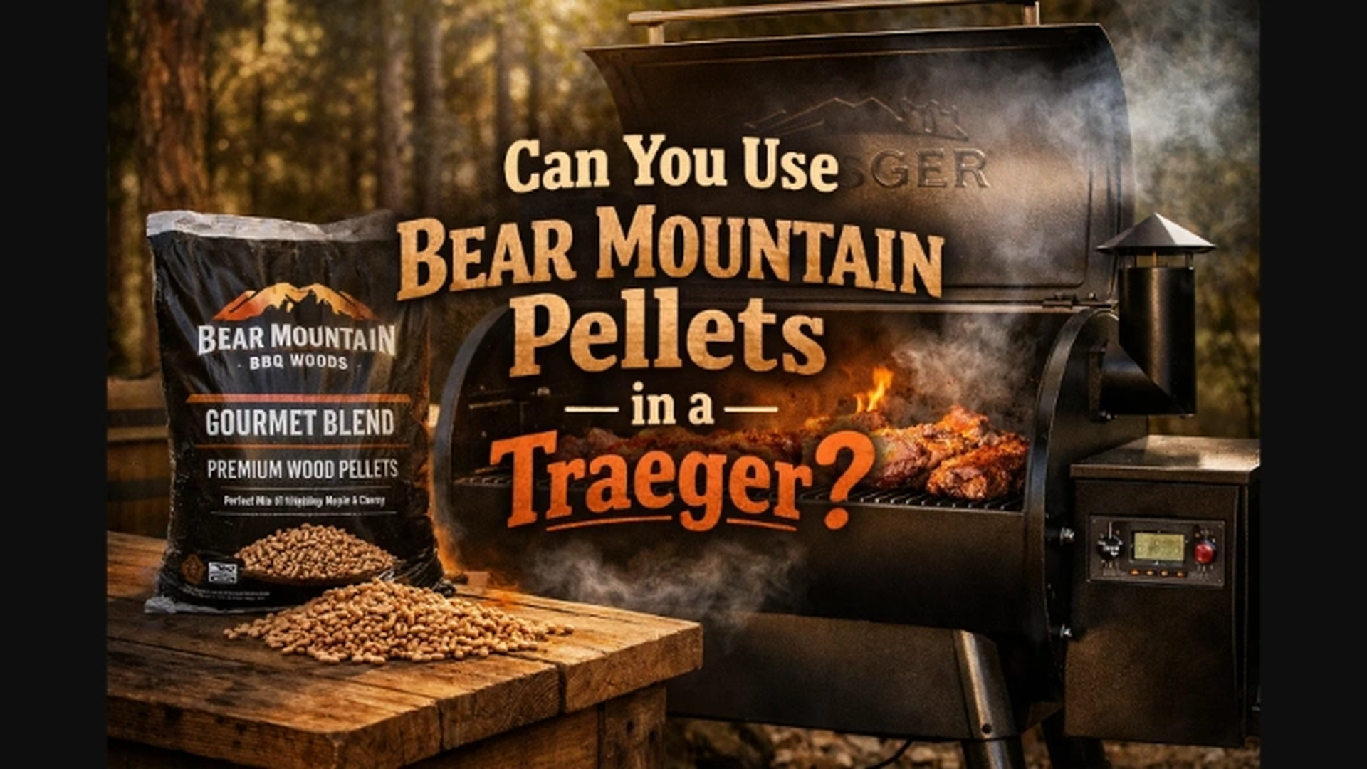 Can You Use Bear Mountain Pellets in a Traeger Grill?