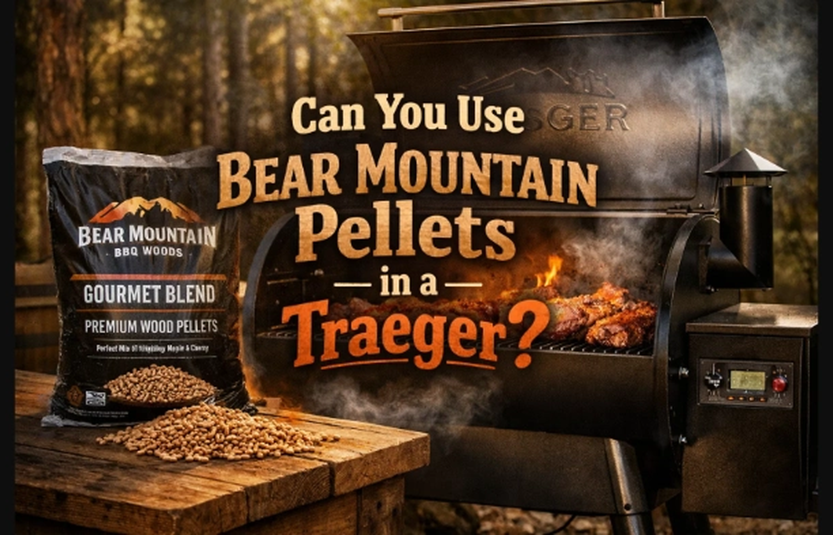 Can You Use Bear Mountain Pellets in a Traeger Grill?
